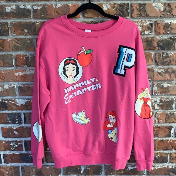Disney Tops - Disney Princess happily ever after sweatshirt